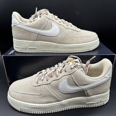 Men Nike Air Force 1 07 Lv8 Certified Fresh Rattan/Sail-Rattan Do9801 200 Size 8. Brand New Condition. Never Worn. Box With No Lid 100% Authentic Men Size 8 Model #: Do9801-200 Contact Us With Any Questions You May Have. We Offer Bundle Discount, Shipping Savings. Check Out Our Store! We Have Cool Clothing From Brands Nike, Jordan, Under Armour, Etc. We Also Have For Sale New Or Used Video Games. Make Sure To Follow Us For Regular Footwear & Clothing. Cream Nike Air Force 1 Round Toe For Streetwear, Nike Beige Sneakers With Laces, Beige Nike Sneakers With Laces, Nike Air Force 1 Cream For Streetwear, Cream Nike Air Force 1 Sporty With Branded Insole, Cream Low-top Nike Air Force 1 For Streetwear, Cream Nike Air Force 1 Low-top For Streetwear, Sporty Beige Nike Air Force 1, Casual Beige Nike Air Force 1 Sneakers