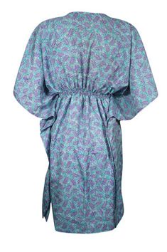 Women, Summer Beach Kaftan Blue, Purple Leaf Resort Wear Caftan Dresses One size Our Blue, Purple Leaf Floral Resort Wear Caftan Dress is perfect for any resort getaway. Its one size design combines comfort and style, with lightweight fabric and a chic, timeless design that will make a statement. Enjoy luxury and relaxation in one modern, eye-catching piece. The kimono caftan works well as a beach short dress and is great for travel and vacations. Kaftans are easy to dress up with jewelry and st Bohemian Blue Kimono For Daywear, Blue Tunic Kimono For Vacation, Blue Bohemian Kimono For Daywear, Blue Tunic With Kimono Sleeves For Summer, Blue Bohemian Tunic For Daywear, Blue Tunic With Kimono Sleeves, Blue Tunic With Kimono Sleeves For Spring, Blue Kimono Sleeve Dress For Daywear, Blue Dresses With Kimono Sleeves For Daywear