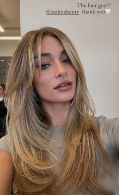 CURTAIN BANG INSPO | 90'S HAIRSTYLE Blonde Balayage With Layers And Curtain Bangs, Curtain Bang Face Framing Layers, Long Later With Curtain Bangs, Bronde Layered Hair, Layers And Curtain Bangs For Long Hair, Cheekbone Length Curtain Bangs, Wispy Long Curtain Bangs, Layers On Thinner Hair, Short Front Layers Long Hair