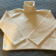 Beautiful Tan Sweater Pit To Pit 24” Collar To Hem 23” Beige Long Sleeve Sweater From H&m, H&m Beige Long Sleeve Sweater, Tan Sweater, Ribbed Turtleneck Sweater, Ribbed Turtleneck, Turtleneck Sweater, H&m, Sweaters For Women, Turtle Neck