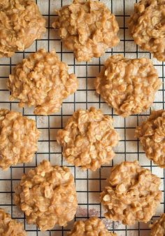 some cookies are on a cooling rack and ready to be baked in the oven or used as an appetizer