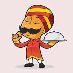 Chef Character, Logo Lion, Cartoon Chef, Food Logo Design Inspiration, Chef Logo, Pencil Drawings Of Girls, Indian Illustration, Cartoon Chicken, Food Logo Design