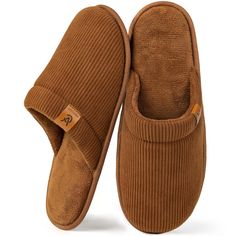 PRICES MAY VARY. TRENDY EASY WEAR: Featuring a durable corduroy upper and a breathable coral fleece lining which can easily dry your sweaty feet, this classic home slipper combines leisure style with premium comfort. They are perfect foot companions in your daily life for any season, matching well with any dressing in your bedroom wardrobe and can be travel essentials COMFORTABLE & SUPPORTIVE: With a high-density memory foam and 5mm EVA layer, it rebounds flexibly according to your each step for Men House Slippers, Men’s House Slippers, Guy Gifts For Christmas, Mens Christmas Gifts, Mens House Shoes, Cosy House, Men Slippers, Slippers For Men, Comfy Slippers