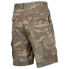 With a supersoft feel and flexible 98% cotton/2% spandex fabric, our RedHead Fulton Flex Cargo Shorts for Men feel as good as they look. 8 pockets, including 2 hand pockets, 2 hook-and-loop flap back pockets, and 2 hook-and-loop cargo pockets with small piggyback pockets, offer lots of storage options. These men's shorts from RedHead are ideal for hiking, fishing, and all sorts of outdoor activities. Get yours today! Inseam: 10". Machine wash. Imported.   98% cotton/2% spandex  Supersoft hand (p Outdoor Cotton Cargo Pants With Built-in Shorts, Cotton Shorts With Functional Pockets, Military Cotton Shorts For Outdoor Activities, Military Style Cotton Cargo Pants With Built-in Shorts, Short Cotton Cargo Pants With Functional Pockets, Cargo Shorts For Men, Cargo Shorts Men, Shorts For Men, Good Brands