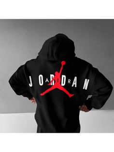 Men Youth Sweatshirt, Oversized Street Style Basketball Print Hoodie Hoodie Jordan Hoodie Outfit, Oversized Street Style, Basketball Print, Hoodie Jordan, Air Jordan Black, Jordan Hoodie, Sweatshirts Oversized, Fashion Outerwear, Sweatshirt Oversized