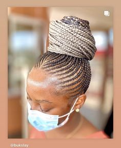 Braided Bun Black Hair, Lines Hairstyles, Feedin Cornrows, Plait Styles, Lemonade Braids Hairstyles