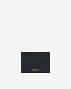 Description:  black calfskin leather cardholder  central compartment with four card slots  gold logo    fabric:  100% soft leather    measurements:  4" x 2.9" Leather Cardholder, Leather Card Holder, Isabel Marant Etoile, Chiba, Gold Logo, Card Holder Leather, Clutch Wallet, Isabel Marant, Wallet Case