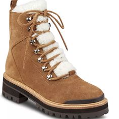 Marc Fisher Ltd. Izzie Cold Weather Boots Size 6 Cold Weather Boots, Weather Boots, Marc Fisher, Tan Brown, Cold Weather, Bootie Boots, Ankle Boots, Size 6, Women Shoes