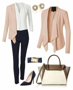 Business Dress Code, Accessories Outfit, Spring Work Outfits, Business Dress, Ținută Casual, Pink Blazer, Spring Outfits Women, Casual Work Outfits