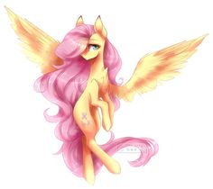 a pink pony with wings flying through the air