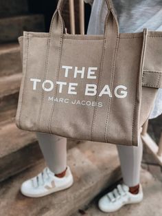 The Tote Bag Marc Jacobs, Neutral Bag, Marc Jacobs Tote, Handbags Casual, Travel Tote Bag, The Tote Bag