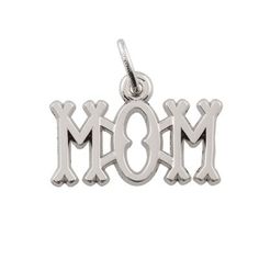 #Mom #Charm Elegant Engraved Charms For Mother's Day, Elegant Engraved Sterling Silver Charms, Personalized Silver Charms For Mother's Day, Elegant Silver Engraved Charms, Classic White Gold Charms In Sterling Silver, Personalized Silver Elegant Charms, Elegant Personalized Silver Charms, Classic White Gold Sterling Silver Charms, Modern Silver Jewelry With Charms