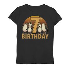 The birthday kiddo will love seeing friends and family dressed up for their Star Wars birthday with this boys' graphic tee. Crewneck Short sleevesFABRIC & CARE Cotton Machine wash Imported The birthday kiddo will love seeing friends and family dressed up for their Star Wars birthday with this boys' graphic tee. Star Wars The birthday kiddo will love seeing friends and family dressed up for their Star Wars birthday with this boys' graphic tee. Size: X Large. Color: Black. Gender: female. Age Birthday Graphic, Star Wars The Last Jedi, The Last Jedi, Star Wars Birthday, Boys Graphic Tee, Last Jedi, 8th Birthday, Purses Crossbody, Fabric Care