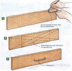 how to make a drawer out of plywood and wood with step by step instructions