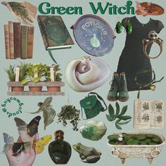 Green Witch Aesthetic Outfit, Green Witch Aesthetic Fashion, Summer Witch Outfits, Witch Outfits, Witchy Outfits, Cottage Witch