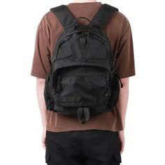 Lkblock Fashion Portable Light Nylon Unisex Backpack Causal Travel Outdoor Camping School Backpack Men Women Fashion Commuter Backpack Highschool Backpack, Korean Bags, High School Bags, University Bag, High School Backpack, Cute School Bags, Stylish School Bags