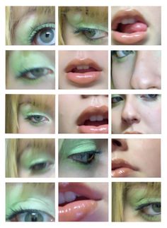 Wild Posting, Photography Makeup, Green And Pink, Girls Makeup, Design Reference, Photography Inspo