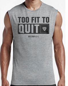 Too Fit To Quit Funny Workout Muscle Tank Top for Men, Sleeveless Tank Top, Gym Tank Top, Muscle Tank Top for Weightlifting, Gym Gear, Best Muscle Tank Top Gift for Him Enhance your workout wardrobe with our Too Fit To Quit Muscle Tank Top for Men. Made with a blend of 60% cotton and 40% poly fabric, it offers very soft and lightweight feel for maximum comfort during your gym sessions. Its regular fit and manly fashion cut with side seams make it a stylish and functional addition to your gym gea Cotton Training Top With Letter Print, Cotton Tops With Letter Print For Training, Athletic Fit Training Tops With Letter Print, Athletic Fit Tops With Letter Print For Training, Athletic Fit Letter Print Tops For Training, Sports Cotton Muscle Tee With Letter Print, Cotton Muscle Tee With Letter Print For Sports, Breathable Cotton Gym Tops, Breathable Cotton Workout Tops