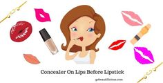 Lipstick That Doesn't Come Off On Cups-oops Concealer On Lips, Eyeshadow Hacks, Aging Eyes, Picture Perfect Smile, Yes Dear, Apply Eyeshadow, How To Apply Eyeshadow, Perfect Smile, Long Lasting Lipstick