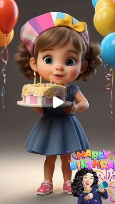 Birthday Wishes For Mama, Happy Birthday Alexandra, Happy Birthday Dancing, Cute Happy Birthday Wishes, Volleyball Hairstyle, Happy Birthday Baby Girl, Happy Birthday Mama, Happy Birthday Clip, Happy Birthday Cake Photo