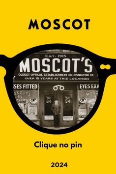 MOSCOT é uma empresa familiar de cinco gerações, uma marca de óculos tradicional de NYC conhecida mundialmente. Na FOCCUS OPTICAL temos toda linha 2024! / Foccus Optical / óculos solar / armação / Solar