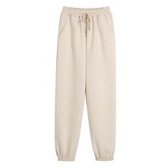 [{ product_title }}- Bobo's House Beige High Waist Relaxed Fit Sweatpants, High Waist Beige Relaxed Fit Sweatpants, Solid Ankle-length Cargo Pants For Loungewear, Beige Leisure Pants For Fall, Baggy Beige Pants For Loungewear, Baggy Beige Sweatpants, Beige Baggy Pants For Loungewear, Beige Sweatpants With Pockets For Leisure, High Waist Beige Sweatpants For Loungewear