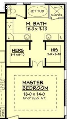 the floor plan for a two bedroom apartment with an attached bathroom and living room area