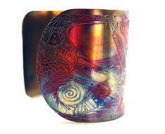 Etched copper crow cuff bangle - etched copper cuff - crow bird design - copper bangle This etched copper crow cuff bracelet has been heat treated to create a vibrant multicoloured patina: this will deepen over time. I have developed a technique of literally 'painting' with a flame to manipulate the shape and direction of the colours. Although there is a degree of control, each piece is unique, as the colour patina cannot be replicated exactly. In holistic medicine, copper claims to have many he Adjustable Etched Bronze Cuff Bracelet, Adjustable Bronze Etched Cuff Bracelet, Artistic Adjustable Patina Cuff Bracelet, Artistic Patina Cuff Bracelet As Gift, Artistic Patina Cuff Bracelet Gift, Artistic Copper Cuff Bracelet, Artistic Copper Cuff Bangle Bracelet, Artistic Copper Cuff Bracelet Bangle, Artistic Gold Copper Bracelets