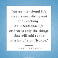 john c maxwell quote on the blue background