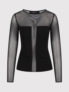 Top with transparencies by FEDERICA TOSI. Crew neckTransparent inserts on bust, shoulders and backLong sleevesTight fitComposition: Tulle: 93% Polyamide, 7% Elastane; Jersey: 91% Viscose, 9% Elastane Chloe Purses, Zimmermann Dress, Pleats Please Issey Miyake, Jeans Jumpsuit, Yoga Wear, Skirt Suit, Accessories Unique, Beautiful Shoes, Luxury Boutique