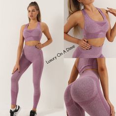 Breathable Stretch Sets For Gym, Breathable Stretch Gym Sets, Sporty Breathable Sets For Yoga, Compression Sets For Gym With Breathable Fabric, Breathable Compression Sets For Gym, Breathable High Stretch Athleisure Set, Breathable Stretch Workout Sets, Athleisure Seamless Yoga Sets, Breathable Compression Gym Sets