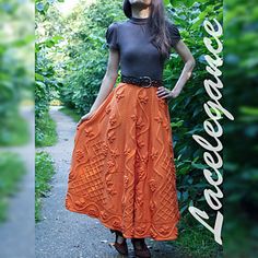 Ravelry: L'été indien skirt pattern by Lacelegance Long Knitted Skirt, Knit Skirt Pattern, Lululemon Yoga Pants, Knitted Skirt, Lululemon Yoga, Denim Skirt Outfits, Crochet Skirts, Floral Maxi Skirt, Dress Gloves