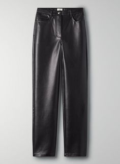 Wilfred Melina Pant, Leather Pants Style, Low-rise Pants, Leather Pants Black, Melina Pant, Vegan Leather Pants, Low Rise Pants, Black Lives Matter Movement, Black Leather Pants