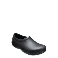 Do your shoes live up to your career specialty? Everything that makes Crocs so comfortable works overtime in these clogs from the Crocs @ Work Collection. With thicker construction at the toes and metatarsal areas, increased arch support, and nubbed Croslite foam footbeds for a massage-like experience with every step. Size: US M11.  Color: Black.  Gender: unisex.  Age Group: adult. Waterproof Closed Toe Clogs For Work, Non-slip Round Toe Clogs For Work, Non-slip Slip-on Clogs For Work, Casual Clogs With Arch Support For Work, Durable Slip-on Clogs For Workwear, Durable Black Closed Toe Clogs, Durable Black Round Toe Clogs, Fade-resistant Slip-on Clogs For Workwear, Casual Fade-resistant Clogs For Workwear