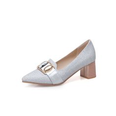 Heel Height: 5cmPlatform Height: 1 cmStyle: Fashion,KoreanOccasion: Casual,Party/Club,Office/Career,DressSeason: Spring,Summer,Fall/Autumn,WinterPackage Contents: 1 x Shoes (Pair)Size Guide:34 = foot length 21.5-22cm (Foot width=8-8.5cm)35 = foot length 22-22.5cm (Foot width=8.5cm)36 = foot length 22.5-23cm (Foot width=8.5-9cm)37 = foot length 23-23.5cm (Foot width=9cm)38 = foot length 23.5-24cm (Foot width=9-9.5cm)39 = foot length 24-24.5cm (Foot width=9.5-10cm)40 = foot length 24.5-25cm (Foot Heels Chunky, Silver High Heels, Heels Online, Silver Pumps, Women's Heels, Silver Shoes, Heels Pumps, Fashion Korean, Casual Party