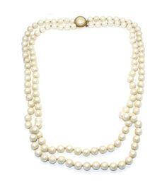 "Classy vintage Marvella 2 Strand Faux Pearl Necklace. This necklace has a fancy slide clasp that is hallmarked \"Marvella\". Impressive Marvella design and quality. A gift for her or addition to your personal jewelry collection. DETAILS: ☼ Approximately 29 inches. ☼ Approximately 75 grams total weight. ☼ ☼ ☼ ☼ ☼ ☼ ☼ ☼ ☼ ☼ ☼ ☼ ☼ ☼ ☼ ☼ ☼ ☼ ☼ ☼ ☼ PLEASE NOTE: ☼ Different items on SALE everyday! Check back often to take advantage of these bargains! ☼ FREE DOMESTIC SHIPPING on purchases of $35 or mo Vintage Double Strand Necklaces For Formal Occasions, Vintage Pearl Necklace For Evening, Vintage Double Strand Jewelry For Formal Occasions, Vintage Single Strand Jewelry For Formal Occasions, Vintage Adjustable Pearl Necklace With Round Beads, Vintage Single Strand Pearl Necklace, Vintage Round Pearl Necklace For Formal Occasions, Vintage Pearl Necklace For Formal Occasions, White Vintage Necklaces For Vintage Events