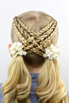 Woven Braids & Twists - Babes In Hairland Toddler Girl Haircut, Braids With Weave, Girl Haircuts, Hair Videos Tutorials, Long Blonde, Summer Sports, Long Blonde Hair, Toddler Hair