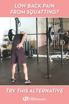 There’s nothing like throwing a bunch of weight on the bar and challenging your true strength with squats, but what if you’re struggling with lower back pain?  I’ve personally been there and know exactly what you’re going through, which is why I’ve put together this coaching on the best squat alternative for low back pain. | Squat Alternative For Bad Back | Squat Alternatives | Barbell Squat Alternative | Low Back Pain Relief | Back Squats