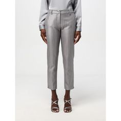 Fall/Winter 2024/2025 Hanita Pants Woman Grey Size Type: It Sku: Gig-Hp3674 4007 ~ Argento Welcome To The Official Luosophy Poshmark Closet! Luosophy Is A Luxury Brand Reselling Company Founded In San Diego, Ca From 2016. All Our Products Are Imported From Italy And Sold In The Usa. We Do Our Best To Provide High Fashion, Luxury Items At Affordable Prices. We Guarantee All Our Products Are 100% Authentic. Shop With Us And You Will Forget About Shopping At Department Or Brand Name Stores. Our Pri Gray Leather Pant, Pants Woman, Fall Winter 2024, Trouser Pants Women, High Rise Pants, Italian Fashion Designers, Grey Pants, Knit Pants, Winter 2024