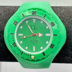 Green Watch. Fully Functional With Brand New Batteries. Fits 8 In Wrist Or Near. M5 Adjustable Green Analog Watch, Casual Green Quartz Watch Accessories, Casual Green Analog Watch, Fossil Watches Women, Green Watch, Watches Women, Fossil Watches, Mens Green, Watch Case