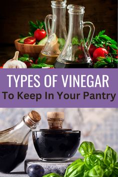 Types Of Vinegar To Keep In Your Pantry Cooking With Vinegar Recipes, How To Use Balsamic Vinegar, Infused Balsamic Vinegar Recipes How To Make, Substitute For Balsamic Vinegar, Balsamic Vinegar Substitute, Aged Balsamic Vinegar Recipes, Gluten Free Dressing, Healthy Pantry Staples, Dairy Free Dressing