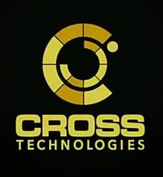 the cross technologies logo on a black background