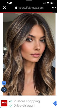 Hair Color Ideas For Brunettes Covering Grey, High Balyage Long Hair, Level 5 Brunette With Highlights, All Over Brown With Money Piece, Hair Talk Extensions, Dark Brown Honey Blonde Balayage, Light Brown Highlights On Dark Hair Short, First Time Balayage Brunettes, Full Head Babylights Brunette