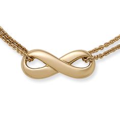 Never-ending, whole-heartedly, and without limits are just a few of the emotions evoked by this familiar symbol of love and commitment. Timeless Cable Chain Jewelry For Anniversary, Modern Twist Infinity-shaped Yellow Gold Jewelry, Modern Twist Infinity Necklaces As Gifts, Modern Infinity Necklace As Gift, Elegant 14k Gold Infinity Jewelry, Elegant 14k Gold Infinity Necklace, Modern Twist Infinity Necklace As Gift, Modern Twist Infinity Necklace For Gift, Modern Twist Infinity Necklace For Gifts