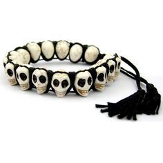 "There are 5 different and Unique Designs to choose from. Ask for a change of color of the tassel. Skull Bracelet with Black Eyes and Black Thread with Black Tassel. One Skull Black Eye bead along with Lotus Seed Beads ( kamal Gatta Seed) and Silver Bead in Stretch Cord / elastic. Skull Beads Bracelet with one bead of Kamal Gatta ( Lotuis Seed Beads) and Black Tassel. Skull Beads Bracelet with Om Pendant in Silver with Silver Hook. 3 Number of Skull Beads with Red Sandalwood beads and Adjustable Adjustable Skull Wristband Gift, Halloween Skull Bracelets With Skull Print, Handmade Casual Skull Bracelets, Handmade Casual Skull Bracelet, Casual Handmade Skull Bracelets, Adjustable Skull Bracelet As Gift, Adjustable Skull Bracelets As Gift, Adjustable Handmade Skull Bracelets, Adjustable Skull Print Bracelet As Gift