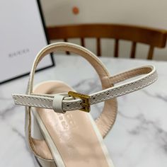 Size: 35-47 It comes with Dust box, Care manual, Tag, and Paper bag.Size Guide: Flat Leather Sandals For Shopping, Chic Round Toe Sandals For Everyday Use, Leather Sandals With Round Toe For Shopping, White Leather Sandals For Everyday, Everyday White Leather Sandals, Chic White Everyday Sandals, Modern White Everyday Sandals, Greek Fashion, Tote Backpack