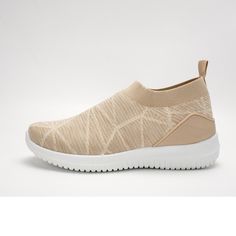 Step into effortless style and comfort with Mio Marino's Women's Casual Slip-On Sneakers. Designed for the modern woman, these sneakers are perfect for any casual occasion, from a brisk walk in the park to a busy day of errands.

- **Size**: 9
- **Color**: Beige
- **Material**: Breathable mesh upper
- **Gender**: Female
- **Age Group**: Adult

These sneakers feature a lightweight and flexible design that feels as comfortable as socks, with a breathable mesh fabric that allows for optimal airflow Casual Low-top Walking Shoes With Easy Fit, Comfortable Sneakers For Light Sports, Comfortable Flat Sneakers For Light Sports, Beige Slip-on Sneakers For Walking, Beige Slip-on Walking Sneakers, Casual Beige Slip-on Sneakers, Comfortable Flat Walking Shoes For Light Sports, Comfortable Beige Slip-on Sneakers With Textured Sole, Casual Low-top Sneakers For Light Exercise