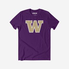 While the team racks up victories during the game, you can rack up the style points everywhere you go. All you need is this Washington Huskies Primary Logo T-Shirt. Look good, feel good, and get ready to let everyone know that you’re the MVP of fan fashion. This top features a design that showcases your all-important team colors and a bold team logo display across the chest, meaning this tshirt will prove your unmatched dedication to the Washington Huskies when you’re at the game or watching at Varsity Logo Print T-shirt For Game Day, Varsity Style Game Day T-shirt With Logo, Varsity T-shirt With Team Logo For Sports Events, Varsity Style T-shirt With Team Logo For Sports Events, Varsity Team-colored Screen Print T-shirt, Varsity Team-colored T-shirt With Screen Print, Varsity Style Team-colored Screen Print T-shirt, Varsity Style Team-colored T-shirt With Screen Print, Varsity Sports T-shirt With Team Logo