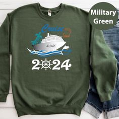 Welcome to Our Shop! Custom Thanksgiving Cruise 2024 Long Sleeve Shirt,Cruise Lover Thanksgiving Tee,2024 Cruise Squad,Matching Family Vacation Outfits We offer a range of eco-friendly apparel, including Bella+Canvas unisex soft t-shirts, long sleeves, women's shirts, and V-neck shirts, Gildan sweatshirts & hoodies, Next Level tank tops for men and women, and 100% cotton baby bodysuits and long sleeve bodysuits from Gerber, Rabbit Skins, and LAT. Choose the perfect size, color, and design for yo Family Vacation Outfits, Tank Tops For Men, Thanksgiving Tee, Gildan Sweatshirts, Women's Shirts, Vacation Outfits, Cotton Baby, Cruise Ship, Long Sleeve Bodysuit