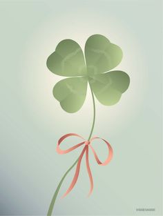 Luck Poster, Good Luck Clover, Good Luck Wishes, Good Luck Quotes, Botanical Poster, Eco Friendly Paper, Visual Artwork, Leaf Clover